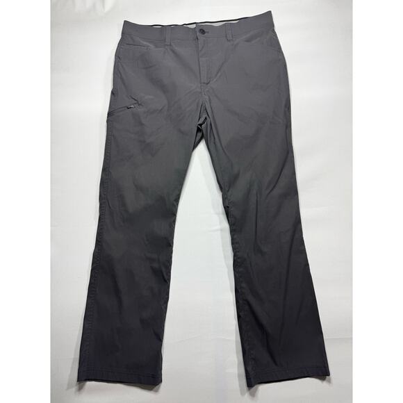 Orvis Men's Lightweight Straight Leg Gray Outdoor Pants - Size 38x30 (38x29.5) - Picture 1 of 5